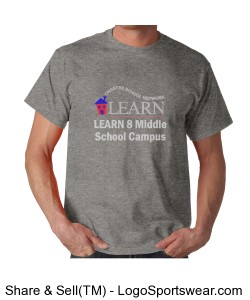 LEARN 8 Adult T-Shirt Design Zoom